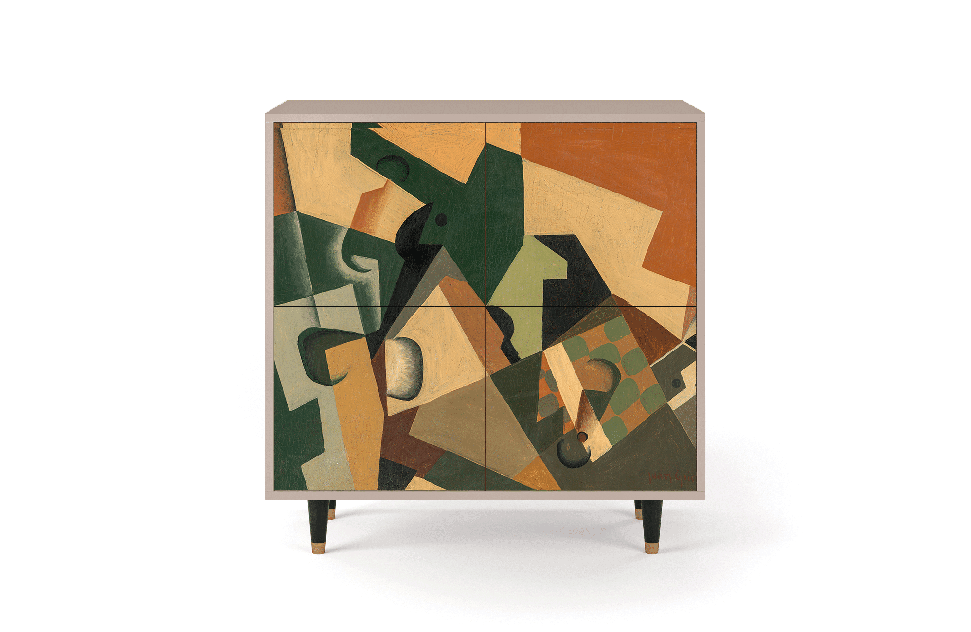 Sideboard – STORYZ – BS3 Glass and Checkerboard – Latte Sideboard - STORYZ - BS3 Glass and Checkerboard - Latte