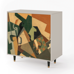 Sideboard - STORYZ - BS3 Glass and Checkerboard - Sand