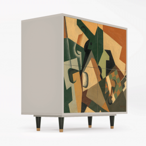 Sideboard - STORYZ - BS3 Glass and Checkerboard - Sand