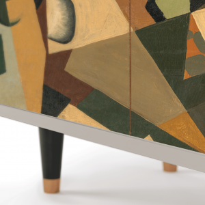 Sideboard - STORYZ - BS3 Glass and Checkerboard - Sand