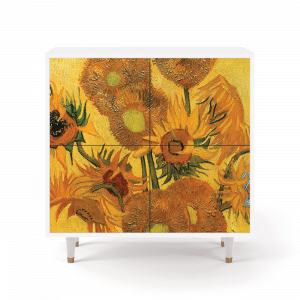 Sideboard - STORYZ - BS3 Sunflowers - White