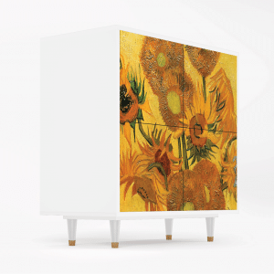 Sideboard - STORYZ - BS3 Sunflowers - White