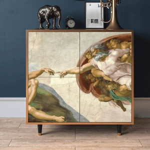 Sideboard - STORYZ - BS3 The Creation of Adam - Walnut