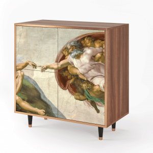 Sideboard - STORYZ - BS3 The Creation of Adam - Walnut