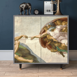 Sideboard - STORYZ - BS3 The Creation of Adam - Grey