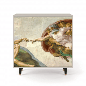 Sideboard - STORYZ - BS3 The Creation of Adam - Sand