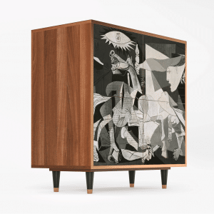 Sideboard - STORYZ - BS3 Guernica by Picasso - Walnut