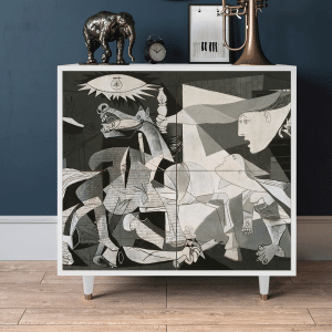 Sideboard - STORYZ - BS3 Guernica by Picasso - White