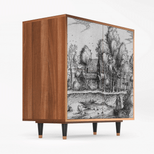 Sideboard - STORYZ - BS3 A Pond - Walnut