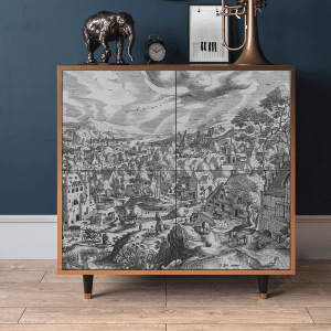 Sideboard - STORYZ - BS3 Bird Dropping - Walnut