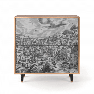 Sideboard - STORYZ - BS3 Bird Dropping - Walnut