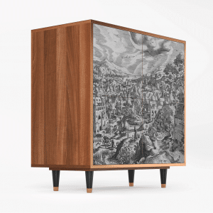 Sideboard - STORYZ - BS3 Bird Dropping - Walnut