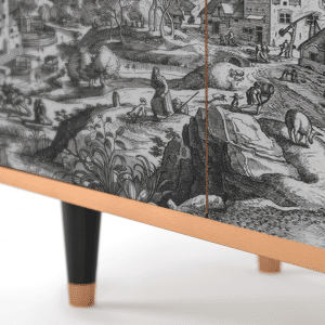 Sideboard - STORYZ - BS3 Bird Dropping - Walnut
