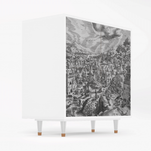 Sideboard - STORYZ - BS3 Bird Dropping - White