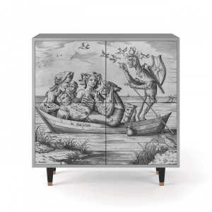 Sideboard - STORYZ - BS3 Blau Schuyte - Grey