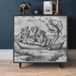 Sideboard - STORYZ - BS3 Blau Schuyte - Antracite