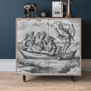 Sideboard - STORYZ - BS3 Blau Schuyte - Latte