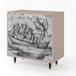 Sideboard - STORYZ - BS3 Blau Schuyte - Latte