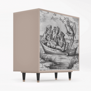 Sideboard - STORYZ - BS3 Blau Schuyte - Latte