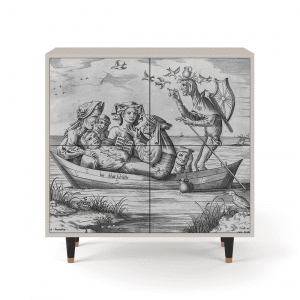 Sideboard - STORYZ - BS3 Blau Schuyte - Sand