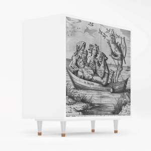 Sideboard - STORYZ - BS3 Blau Schuyte - White