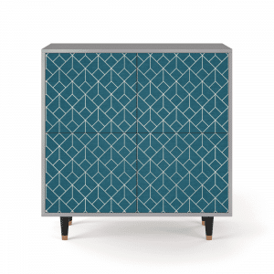 Sideboard - STORYZ - BS3 Turquoise Geometry - Grey