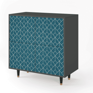 Sideboard - STORYZ - BS3 Turquoise Geometry - Antracite