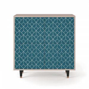 Sideboard - STORYZ - BS3 Turquoise Geometry - Latte