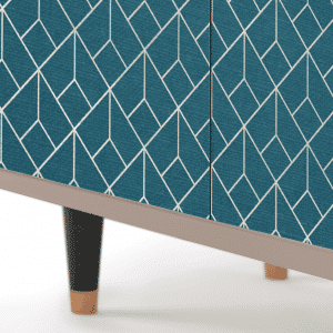 Sideboard - STORYZ - BS3 Turquoise Geometry - Latte