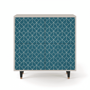 Sideboard - STORYZ - BS3 Turquoise Geometry - Sand
