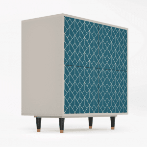 Sideboard - STORYZ - BS3 Turquoise Geometry - Sand