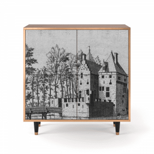 Sideboard - STORYZ - BS3 Castle with Bridge - Walnut