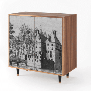 Sideboard - STORYZ - BS3 Castle with Bridge - Walnut