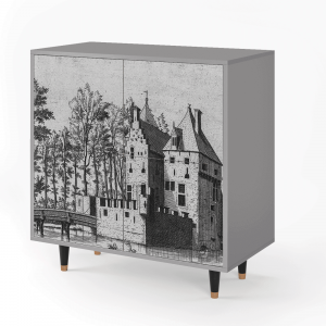 Sideboard - STORYZ - BS3 Castle with Bridge - Grey