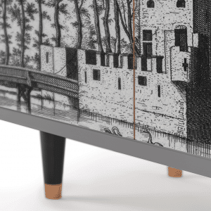 Sideboard - STORYZ - BS3 Castle with Bridge - Grey