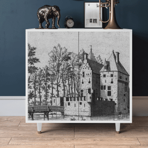 Sideboard - STORYZ - BS3 Castle with Bridge - White