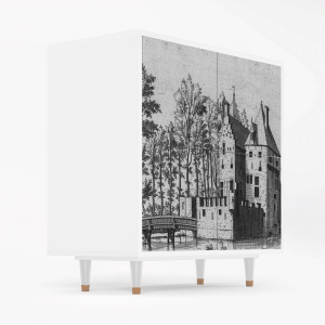 Sideboard - STORYZ - BS3 Castle with Bridge - White