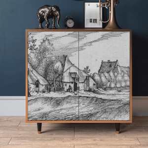 Sideboard - STORYZ - BS3 Farms in a Village - Walnut