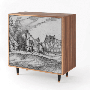 Sideboard - STORYZ - BS3 Farms in a Village - Walnut