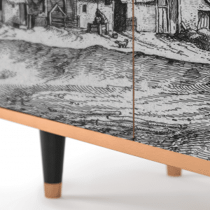 Sideboard - STORYZ - BS3 Farms in a Village - Walnut