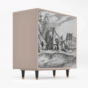 Sideboard - STORYZ - BS3 Farms in a Village - Latte