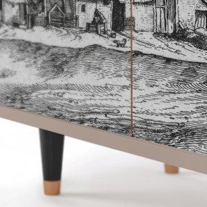 Sideboard - STORYZ - BS3 Farms in a Village - Latte