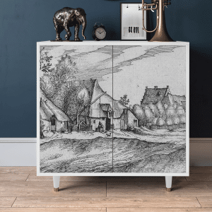 Sideboard - STORYZ - BS3 Farms in a Village - White