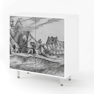Sideboard - STORYZ - BS3 Farms in a Village - White