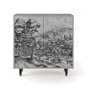 Sideboard - STORYZ - BS3 Rusticorum - Grey