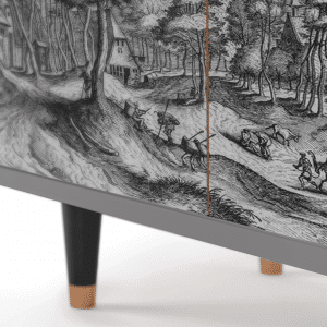 Sideboard - STORYZ - BS3 Rusticorum - Grey