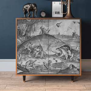 Sideboard - STORYZ - BS3 Big Fish Eat Little - Walnut