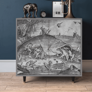 Sideboard - STORYZ - BS3 Big Fish Eat Little - Grey