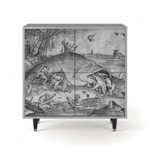Sideboard - STORYZ - BS3 Big Fish Eat Little - Grey