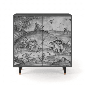 Sideboard - STORYZ - BS3 Big Fish Eat Little - Antracite